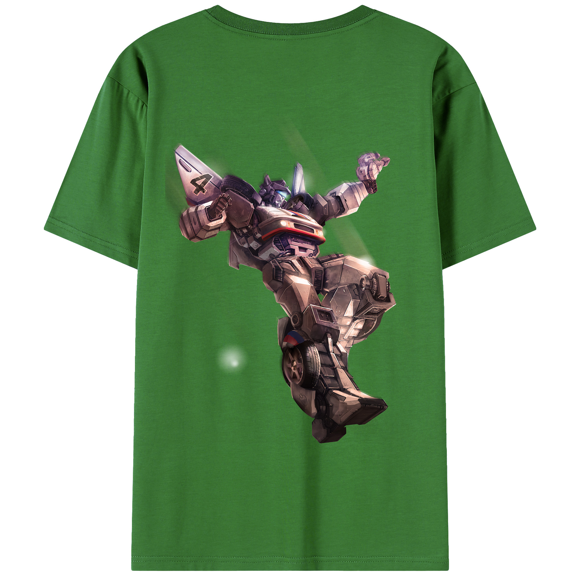 （画像用） Transformers トランスフォーマー レディース半袖Tシャツ(バックプリント)